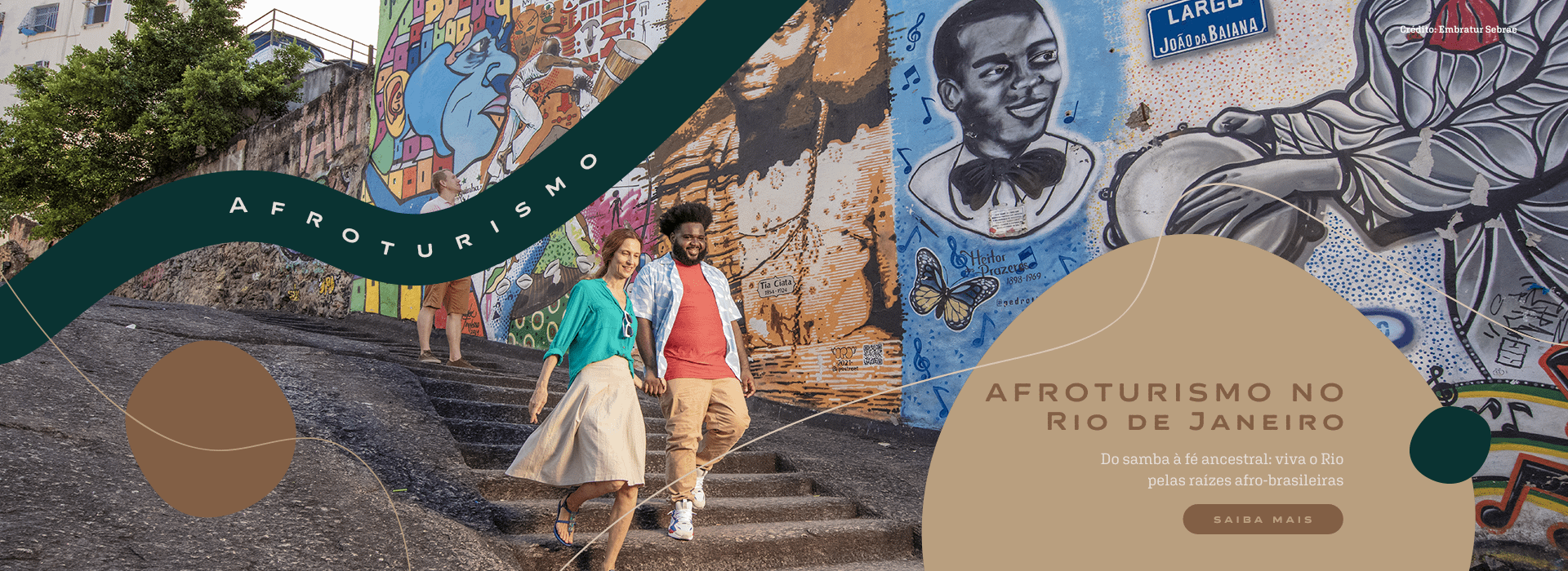 Afroturismo – Rio de Janeiro: Brasilidades – Viagens com alma brasileira - Crédito: Sebrae Embratur