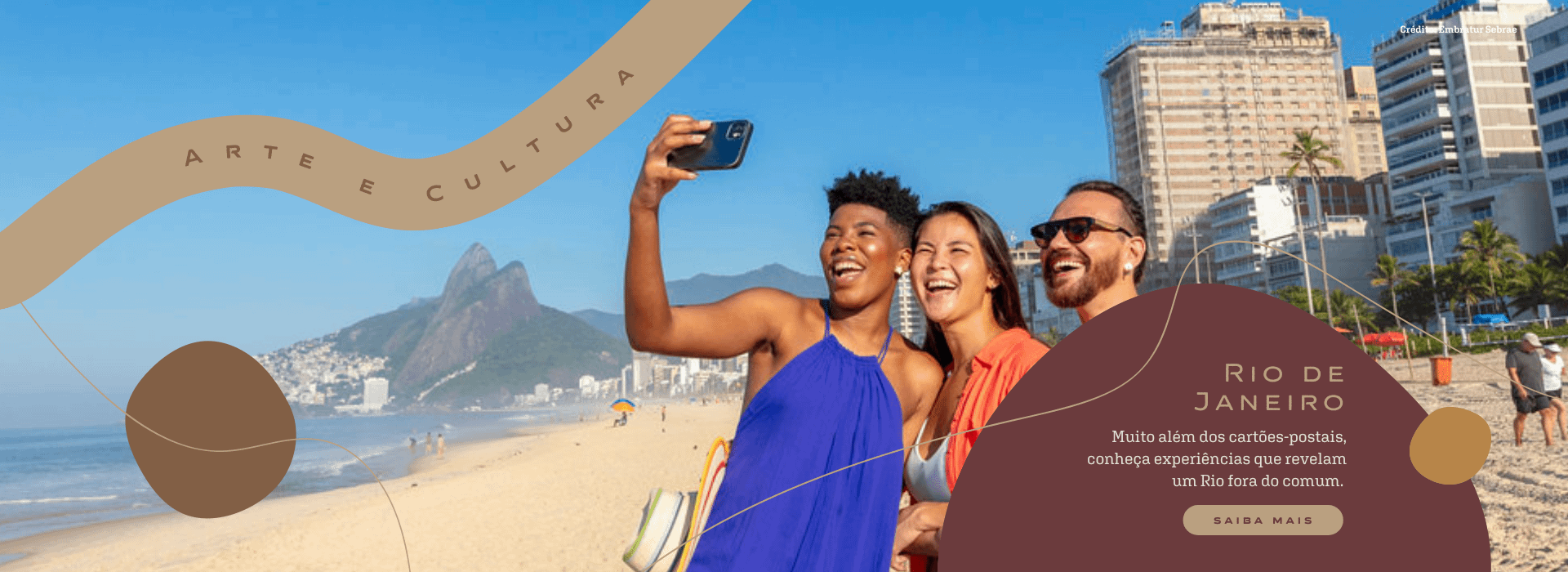 Arte e Cultura - Rio de Janeiro: Brasilidades – Viagens com Alma Brasileira | Foto: Embratur Sebrae